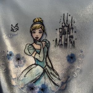 Blue Cinderella princess nightgown size 5t
